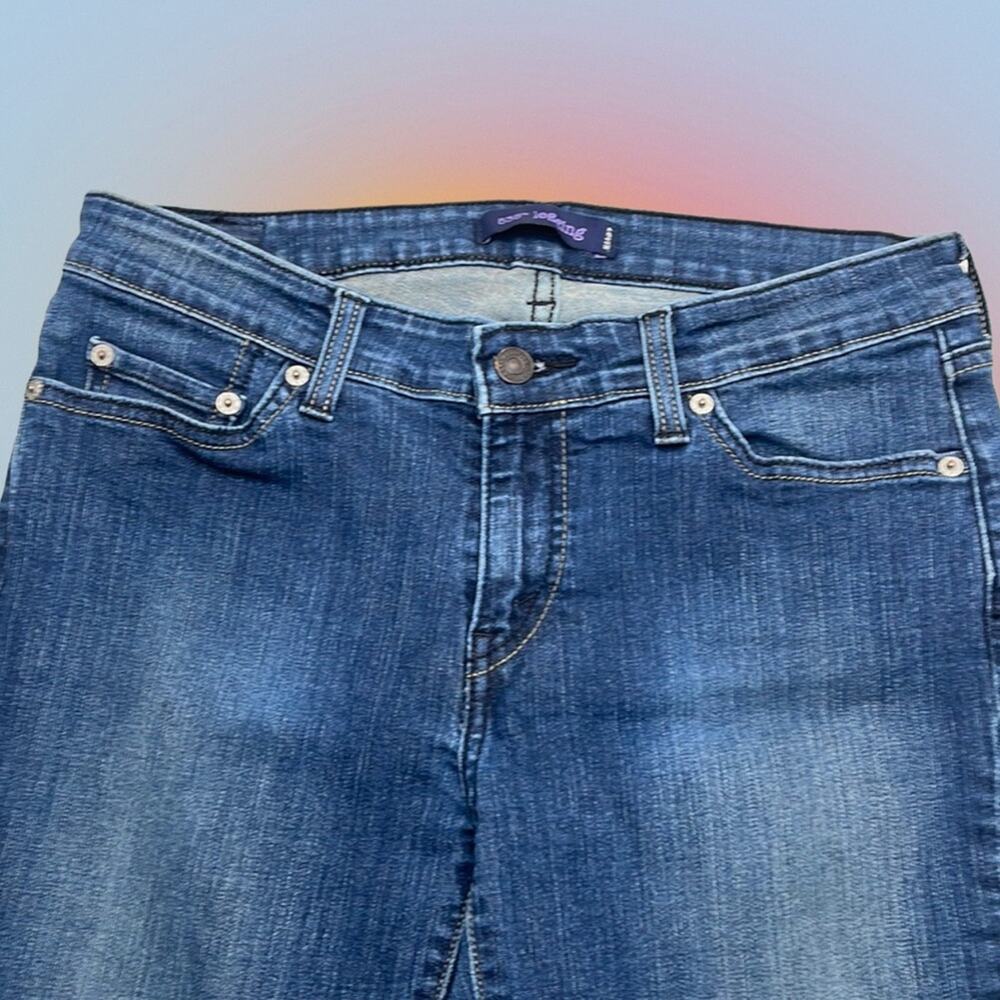 LEVI’S 535 Women’s 11 (juniors) Legging Black Label Blue Jeans